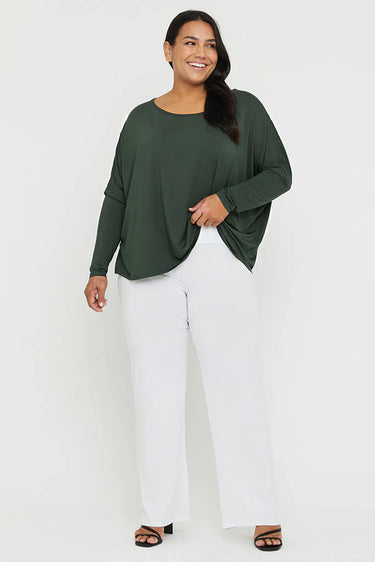 Organic Bamboo Essential Maternity Pants Pants from Bamboo Body maternity store australia